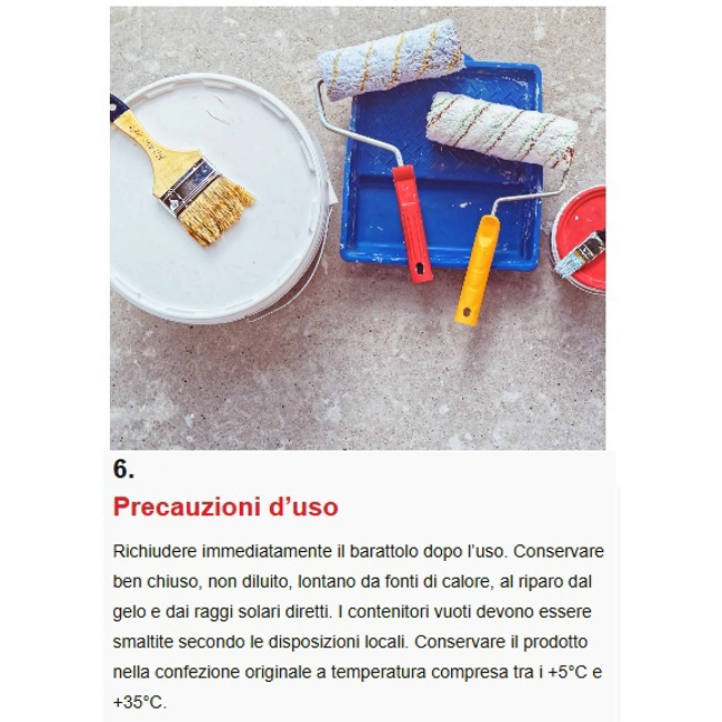 Vendita online Pittura lavabile 14 L traspirante per interni bianco Casacolor A+ 